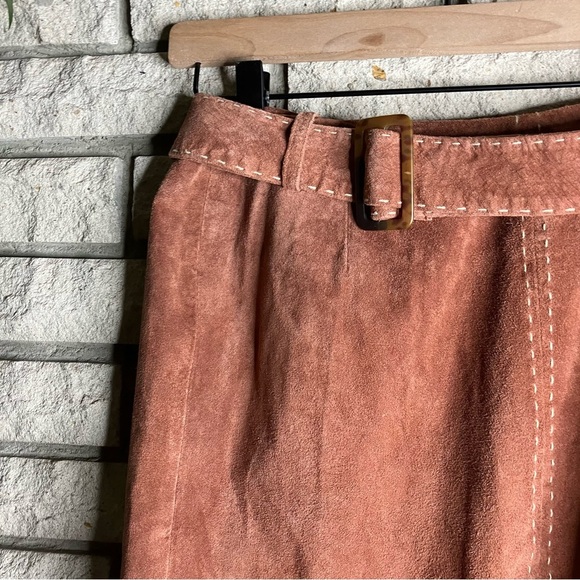 Vintage Suede Skirt - Picture 3 of 9